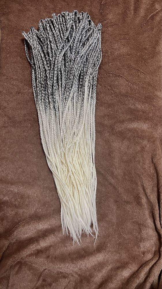 Афрокосички дреди плетіння косички градієнт довгі афро кучері