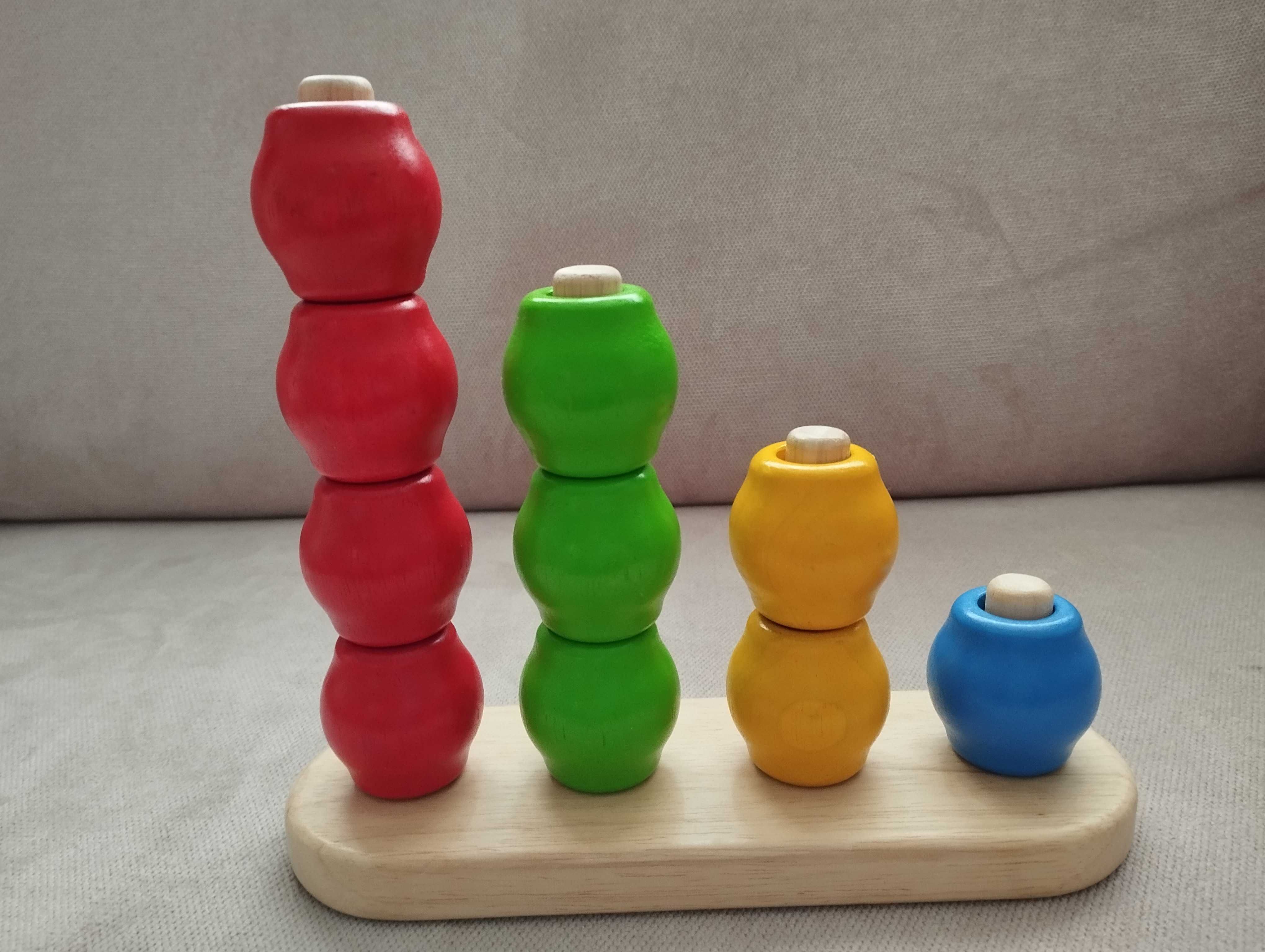 Nakładanka drewniana Sort&Count Plan Toys