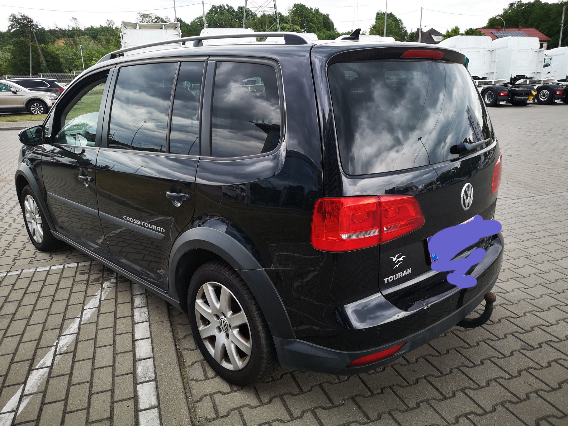 Touran cross 1.6 tdi, dsg, led