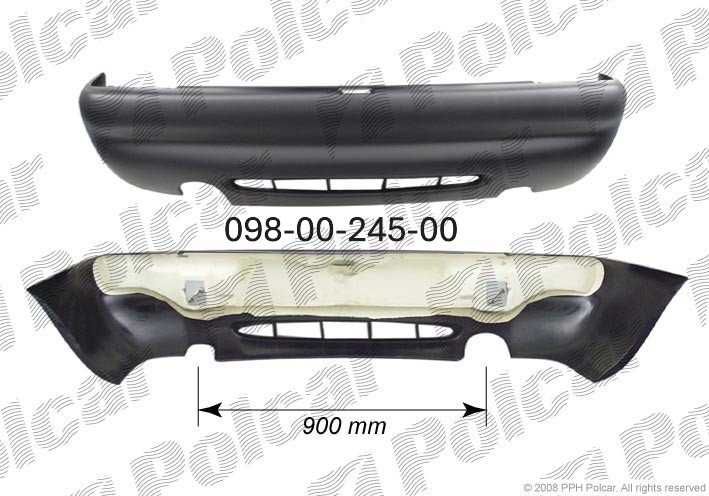 Бампер передний задний Ford Escort