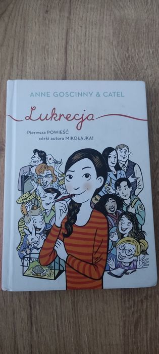 Lukrecja Pierwsza opowieść książka Anne Goscinny
