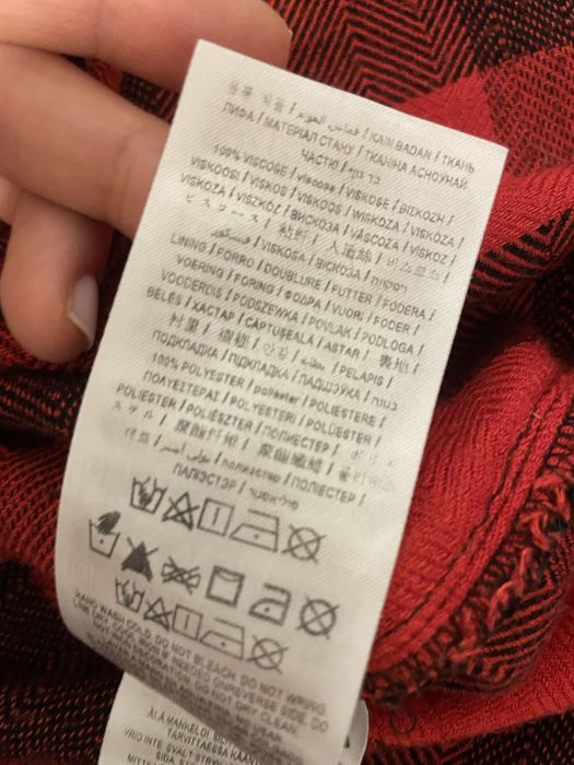 Koszulowa sukienka w kratkę Guess rozm.XS/34