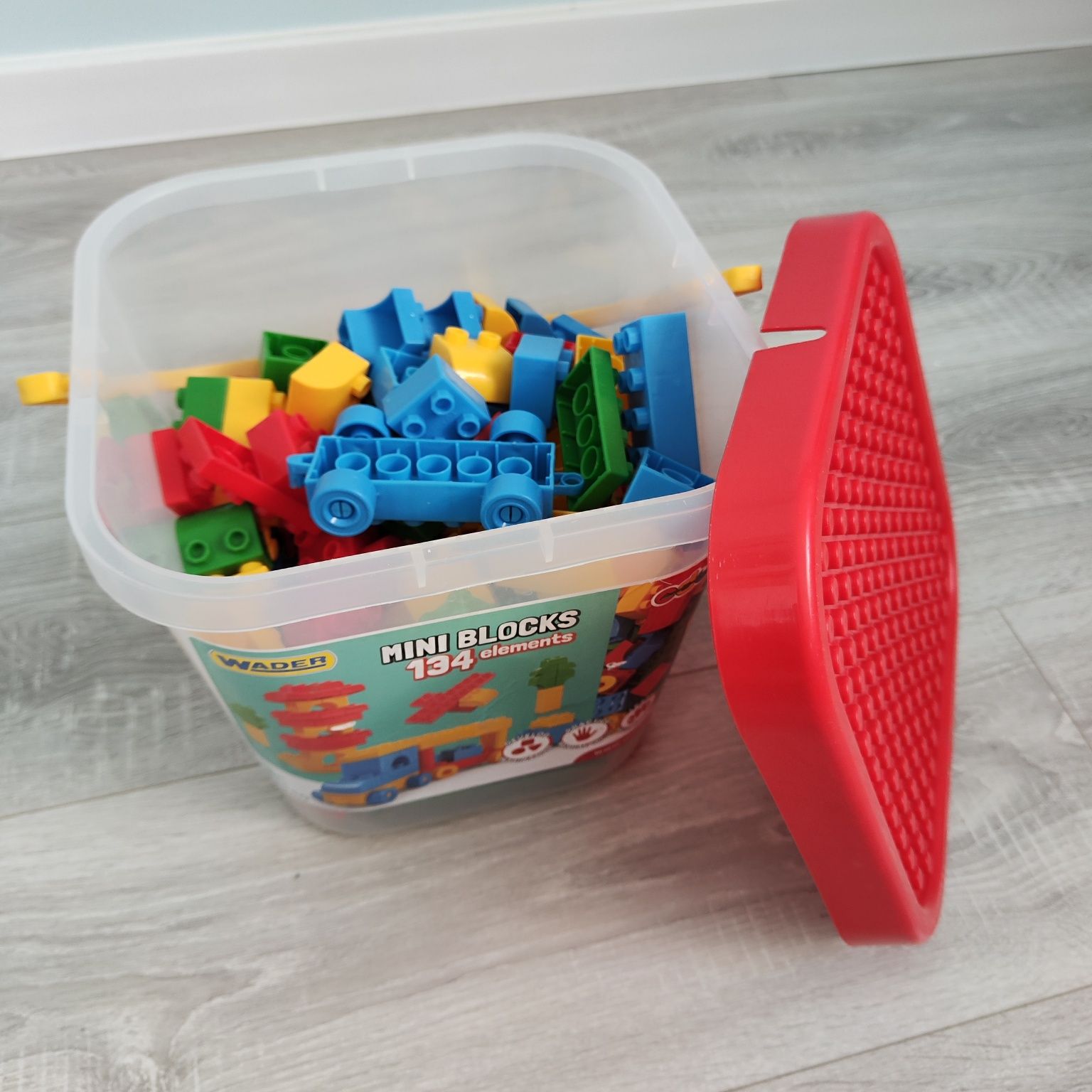 Klocki w pudełku Wader Mini blocks