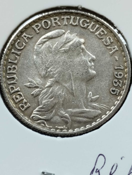 Moeda de 1 escudo de 1935 - Réplica