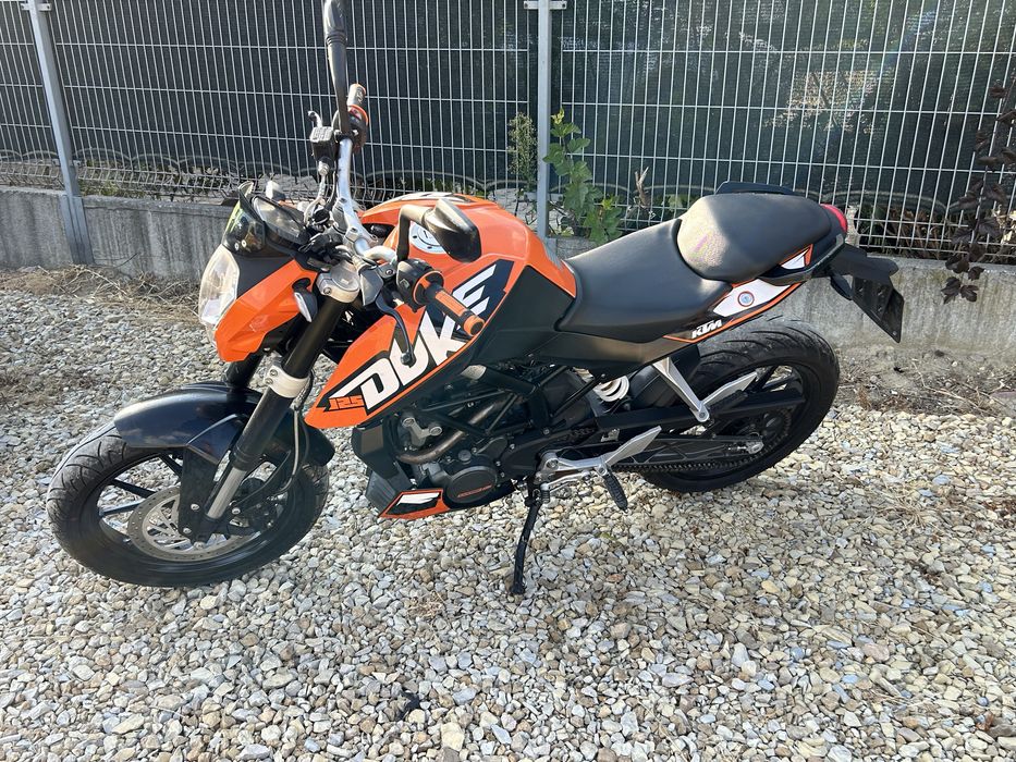KTM Duke 125 Piękny Nowe Opłaty Sprawny Gotowy do Jazdy