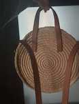 H&M pleciona okrągła torebka Boho rattan listonoszka