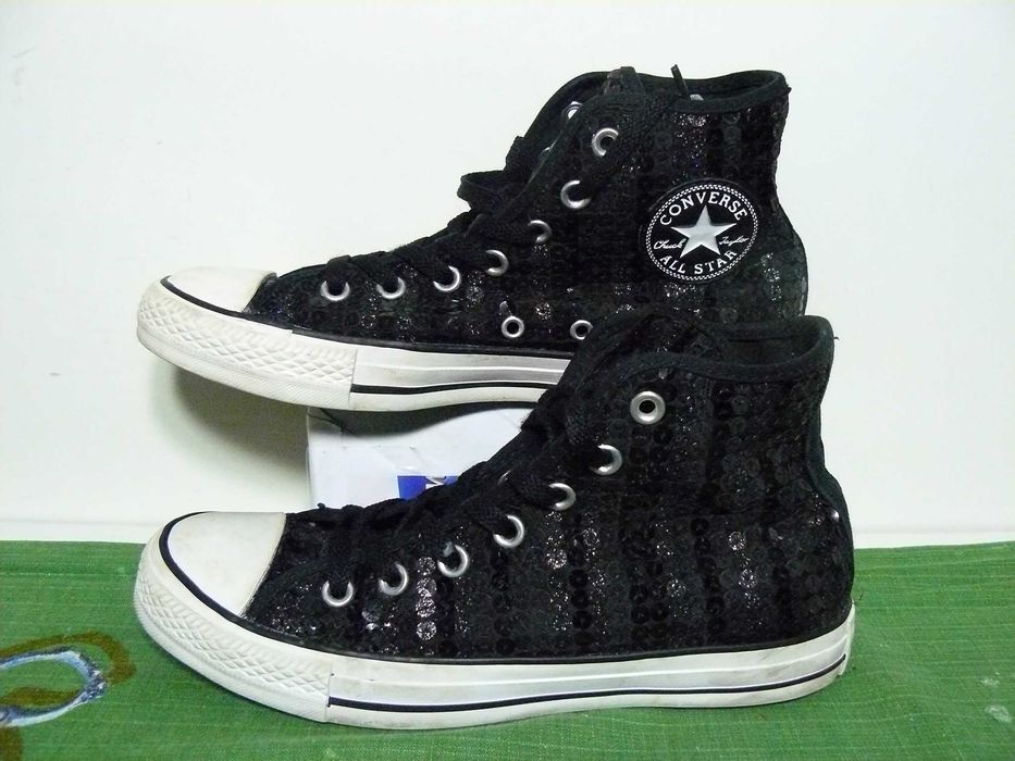 tramki CONVERSE 39 damskie cekiny
