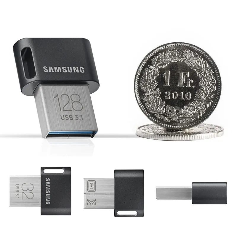 Высокоскоростная флешка USB 3.1 , флешнакопитель Samsung FIT Plus 128