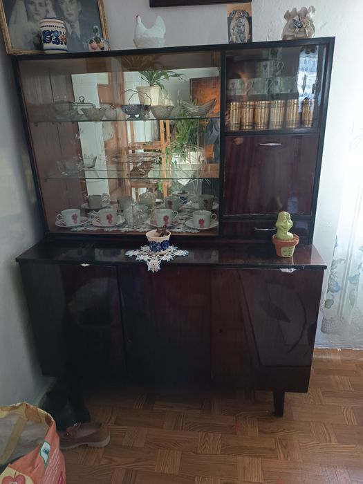 Witryna gablotka PRL do renowacji