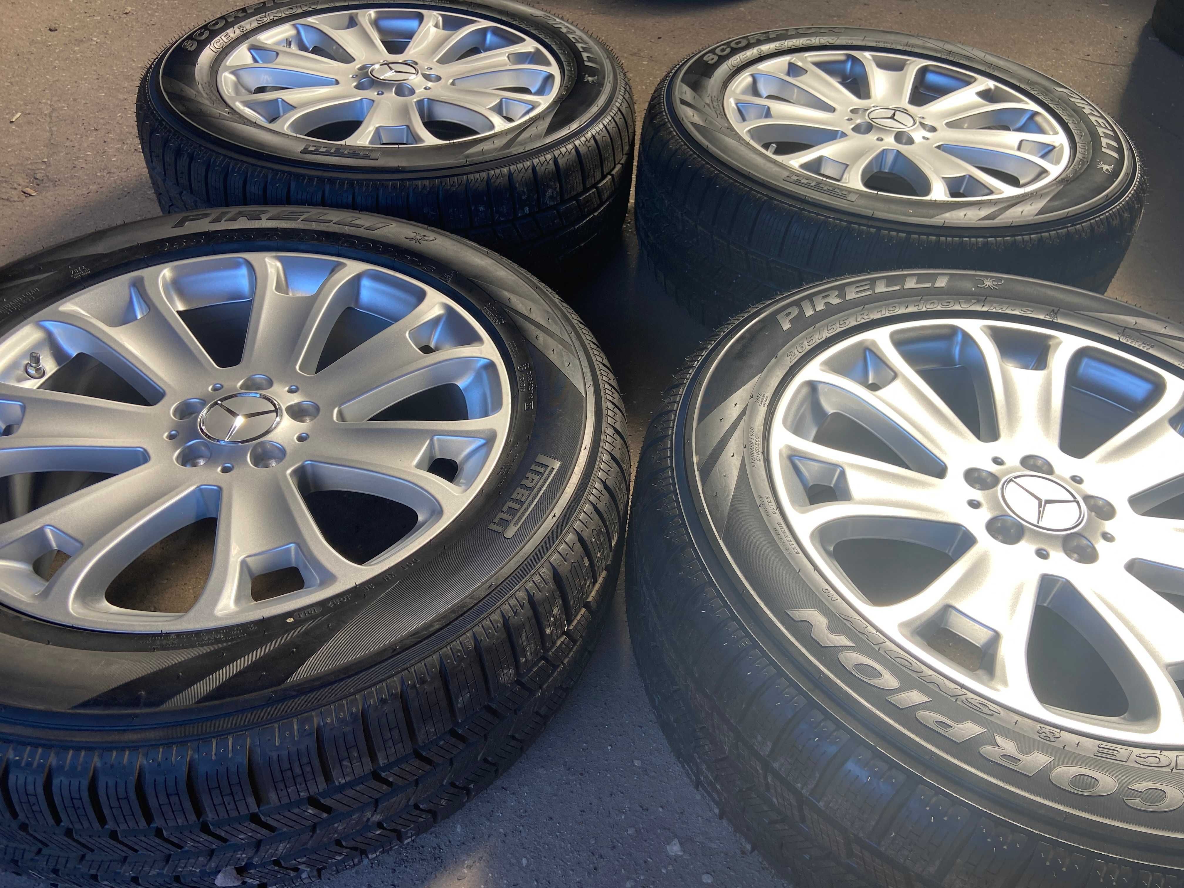 Koła alufelgi 19'' oryginalne Mercedes 5x112 opona zima