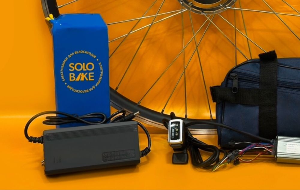 (ДО 100КМ) Електронабір для велосипеда, мотор колесо, електровелосипед