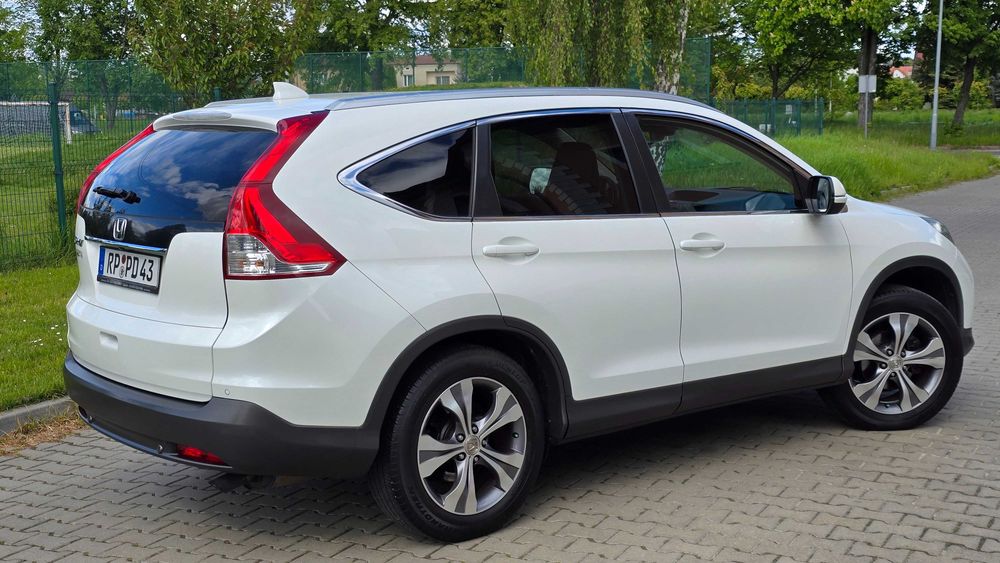 HONDA CR-V Bi-Xenon Led Alcantara Kamera ASO Alu18"1-wł.White jak NOWA