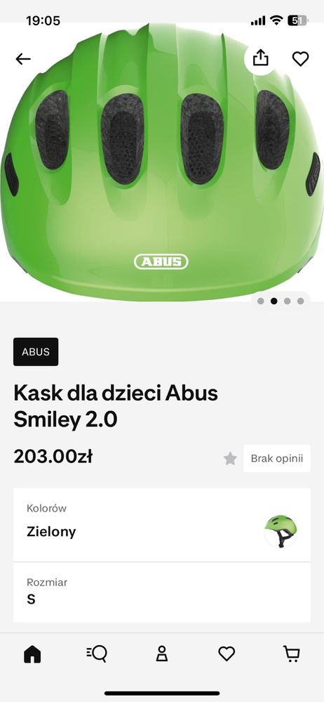 Kask rowerowy Abus