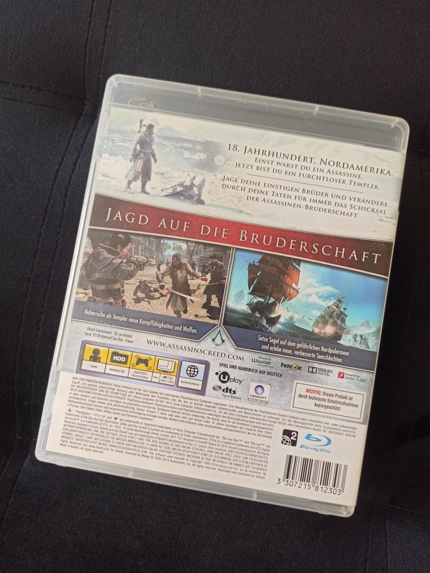 Диск ps3 Assassin's creed Rogue