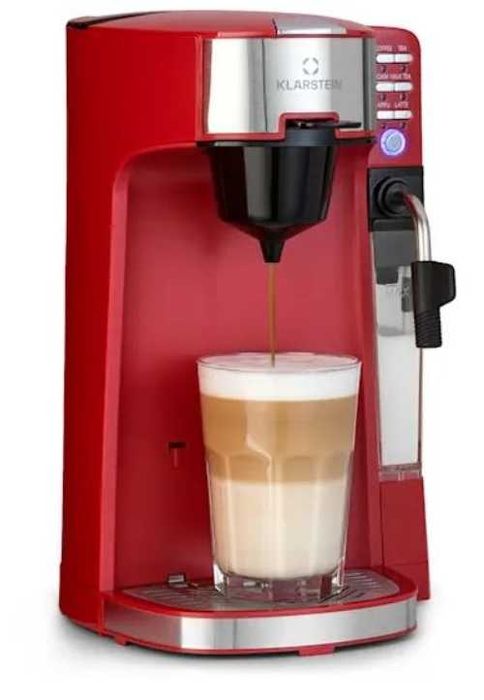 Кофеварка капучино плюс чай 2 в 1 Klarstein Baristomat
