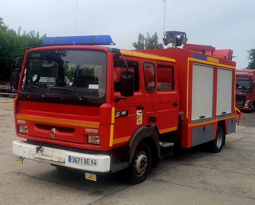 Renault S 180 Midliner Strazacki  Straz Pozarna