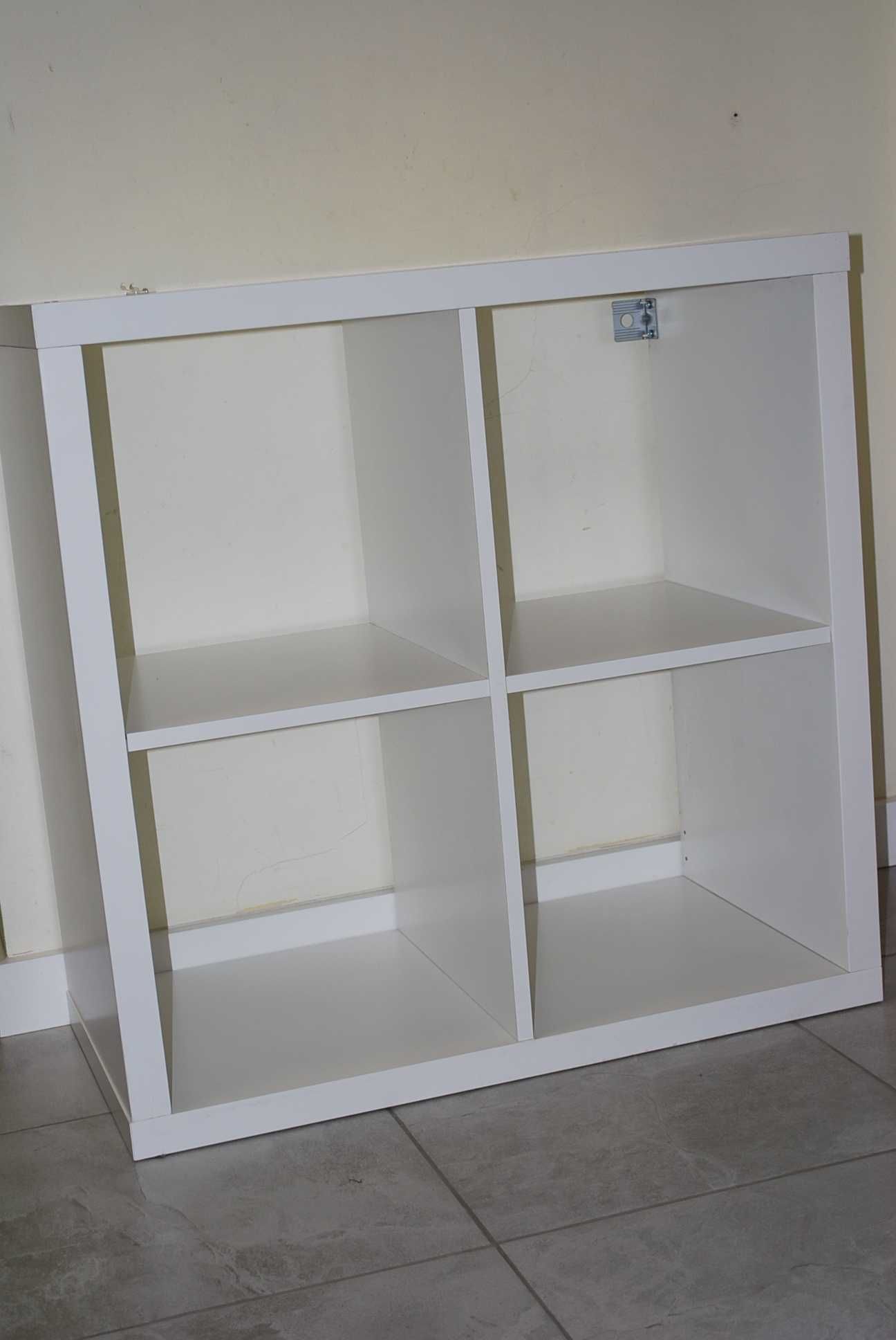regał Kallax Ikea 77 x 77 cm biały