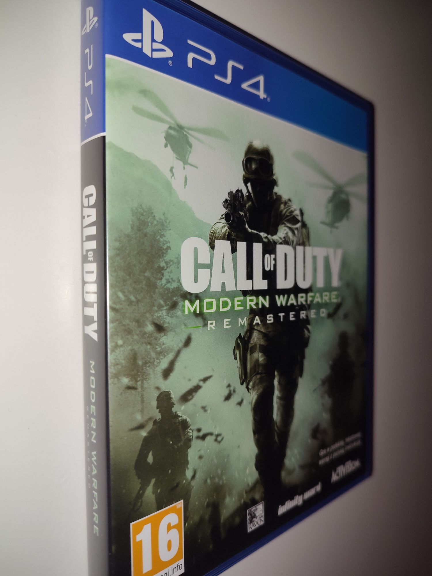 Gra Ps4 Call of Duty Modern Warfare PL Remastered gry PlayStation 4