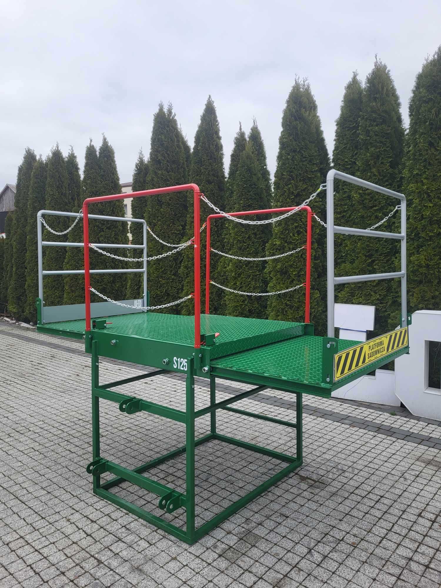 Platforma sadownicza podest sadowniczy balkon sadowniczy