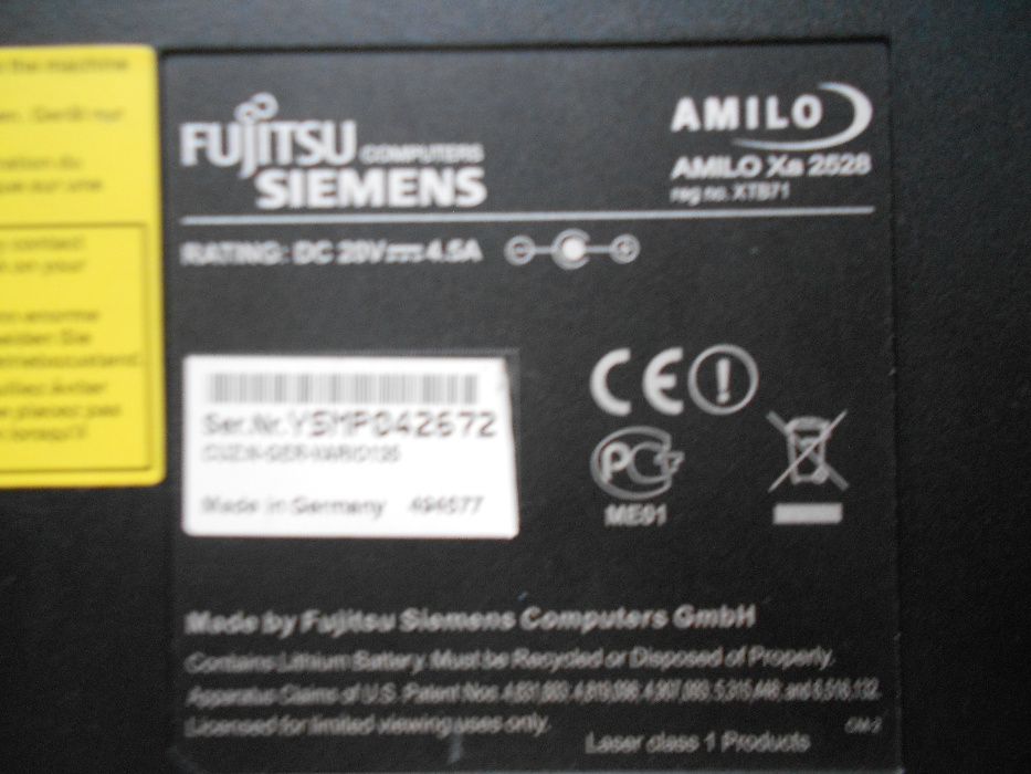 продам ноутбук Fujitsu siemens 17дюймов