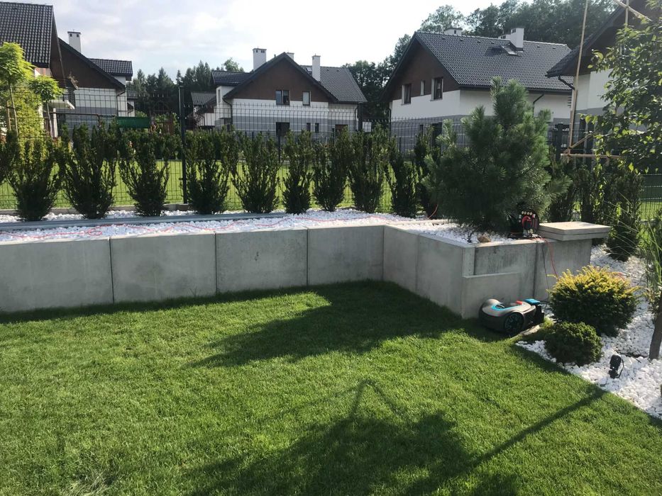 Mur oporowy L/ściana oporowa/L-ka/ Elka/ Zapora/Elki oporowe/Murek