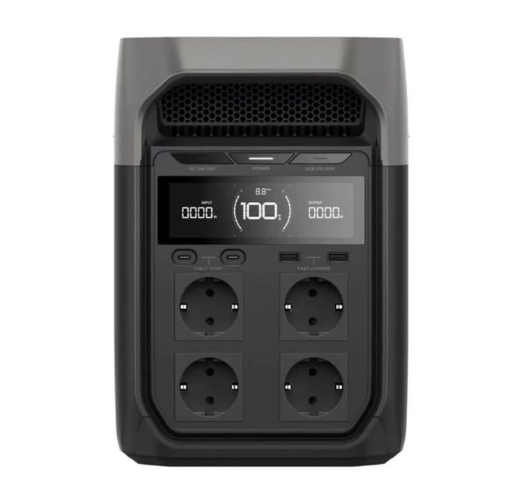 3600W/1024Wh ( Зарядна станція Ecoflow Delta 3  Европа )