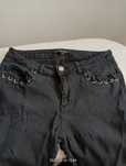 Jeansy czarne top secret M