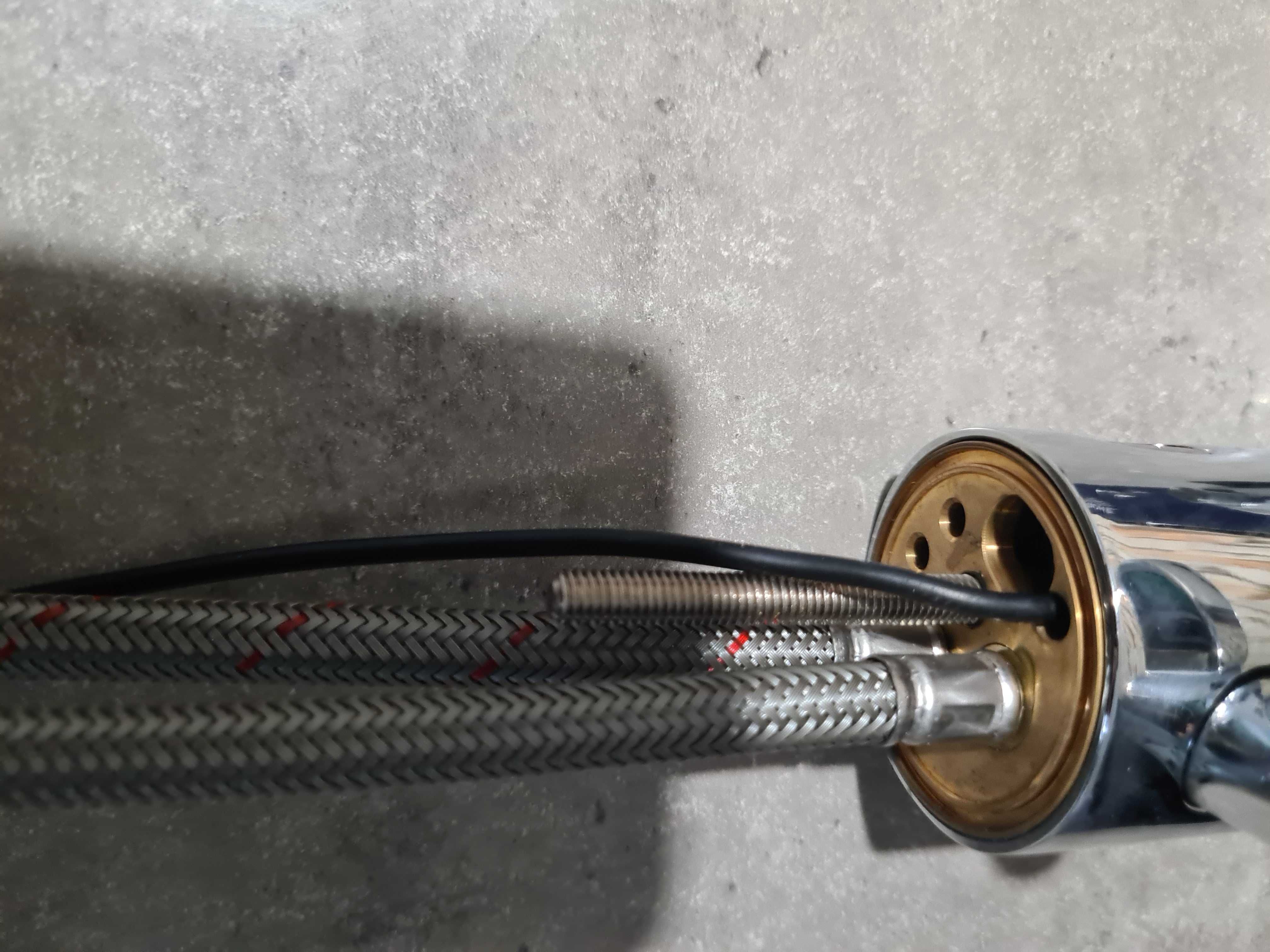 Bateria umywalkowa stojąca Grohe Get E chrom z czujnikiem