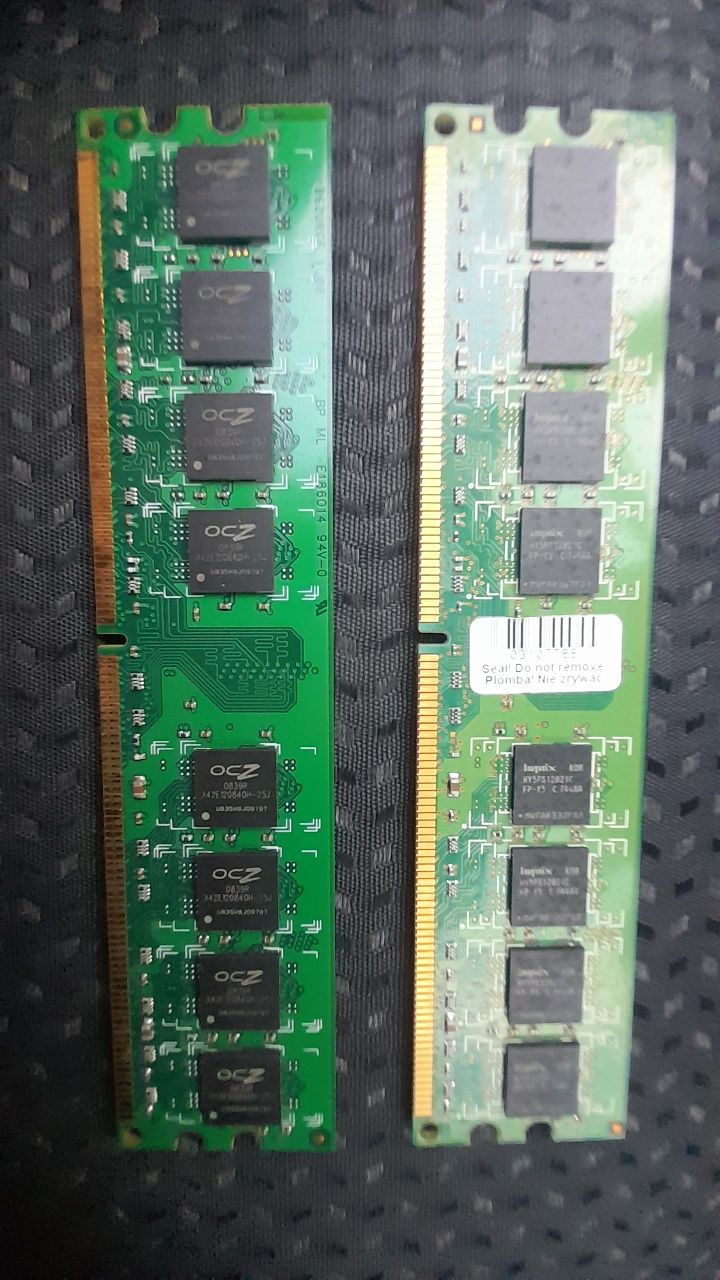 Pamięć RAM 2x 1 GB