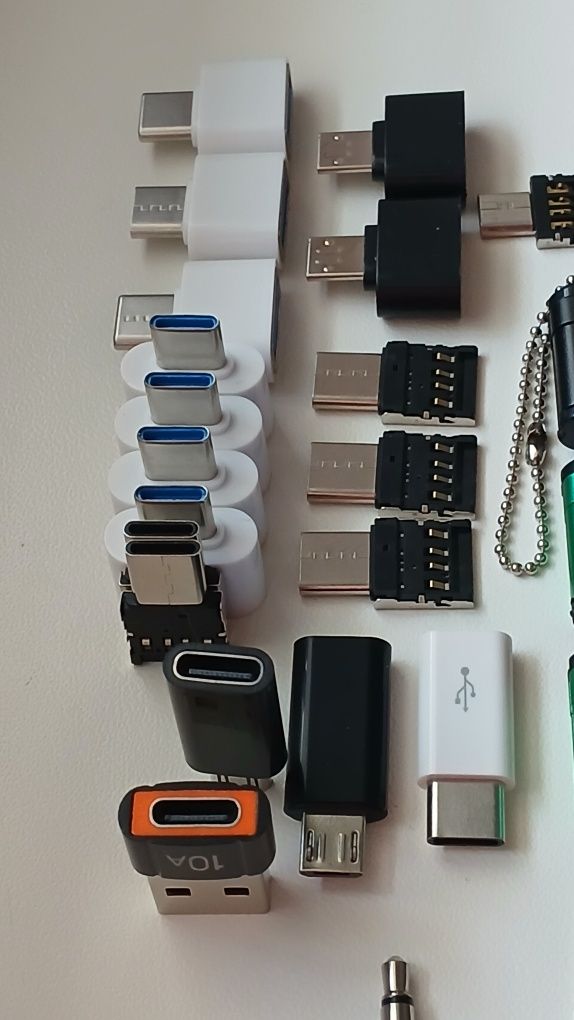Перехідник OTG USB 2.0 на Type-C. USB 2.0 на Micro USB
