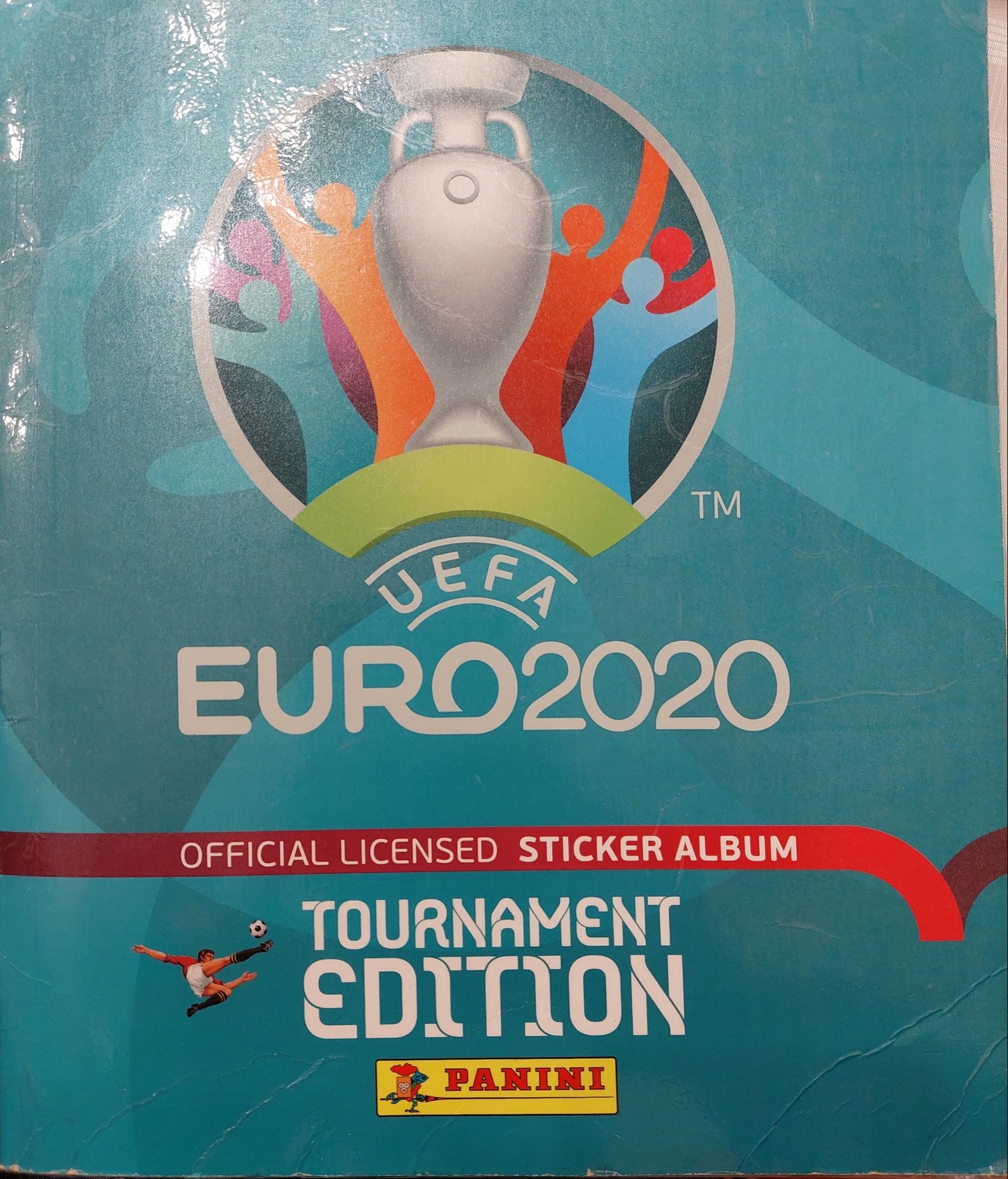 Наклейки EURO 2020 panini +журнал