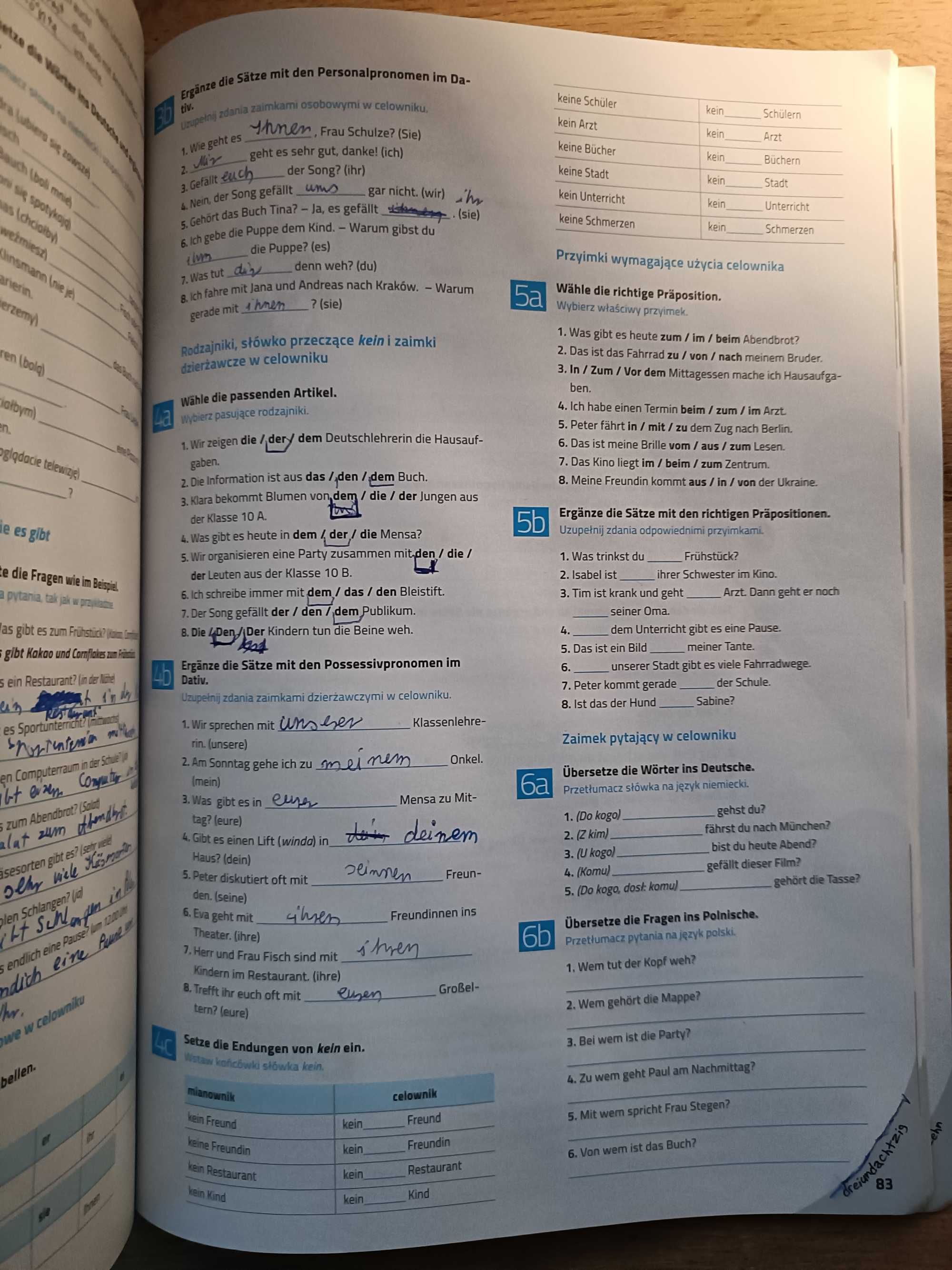 Książa ćwiczeń Komplett plus #1