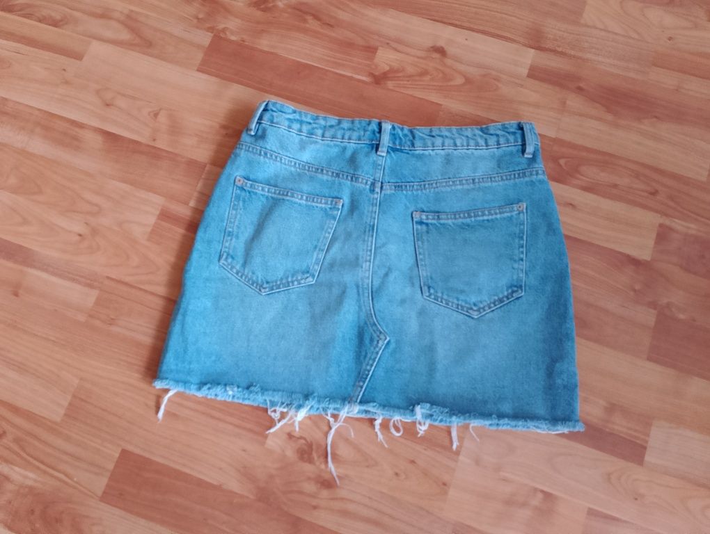 Spódnica jeansowa mini Sinsay rozmiar L