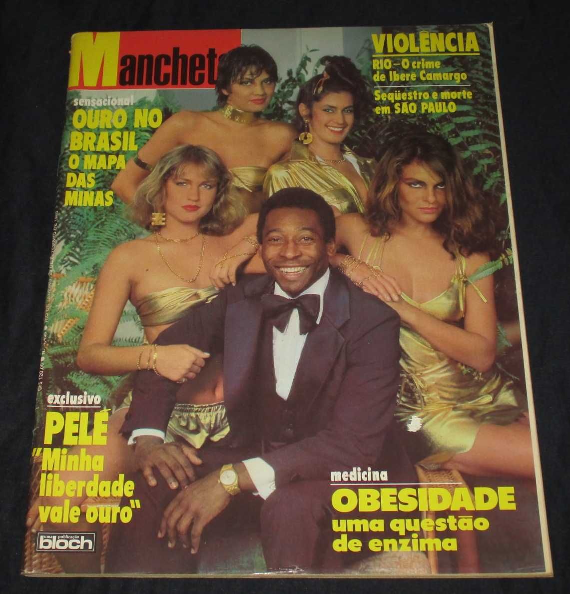 Revista Manchete 1496 Pelé Lennon Sá Carneiro