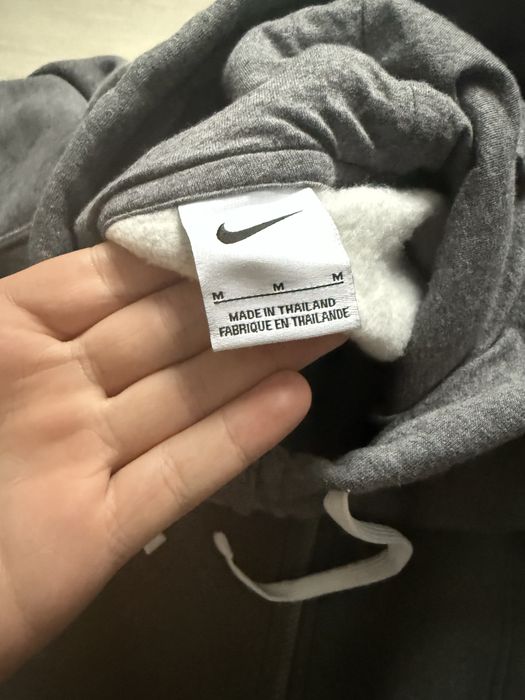 Bluza nike szara hoodie