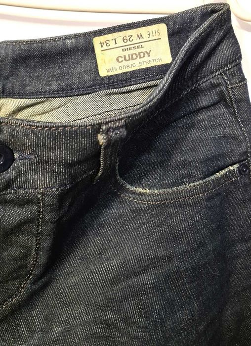 Jeansy Diesel Cuddy 29/34 granat