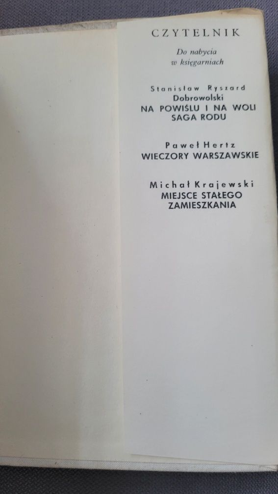 Książka Ludwika Swmpolińskego "Wielcy artyści małych scen"