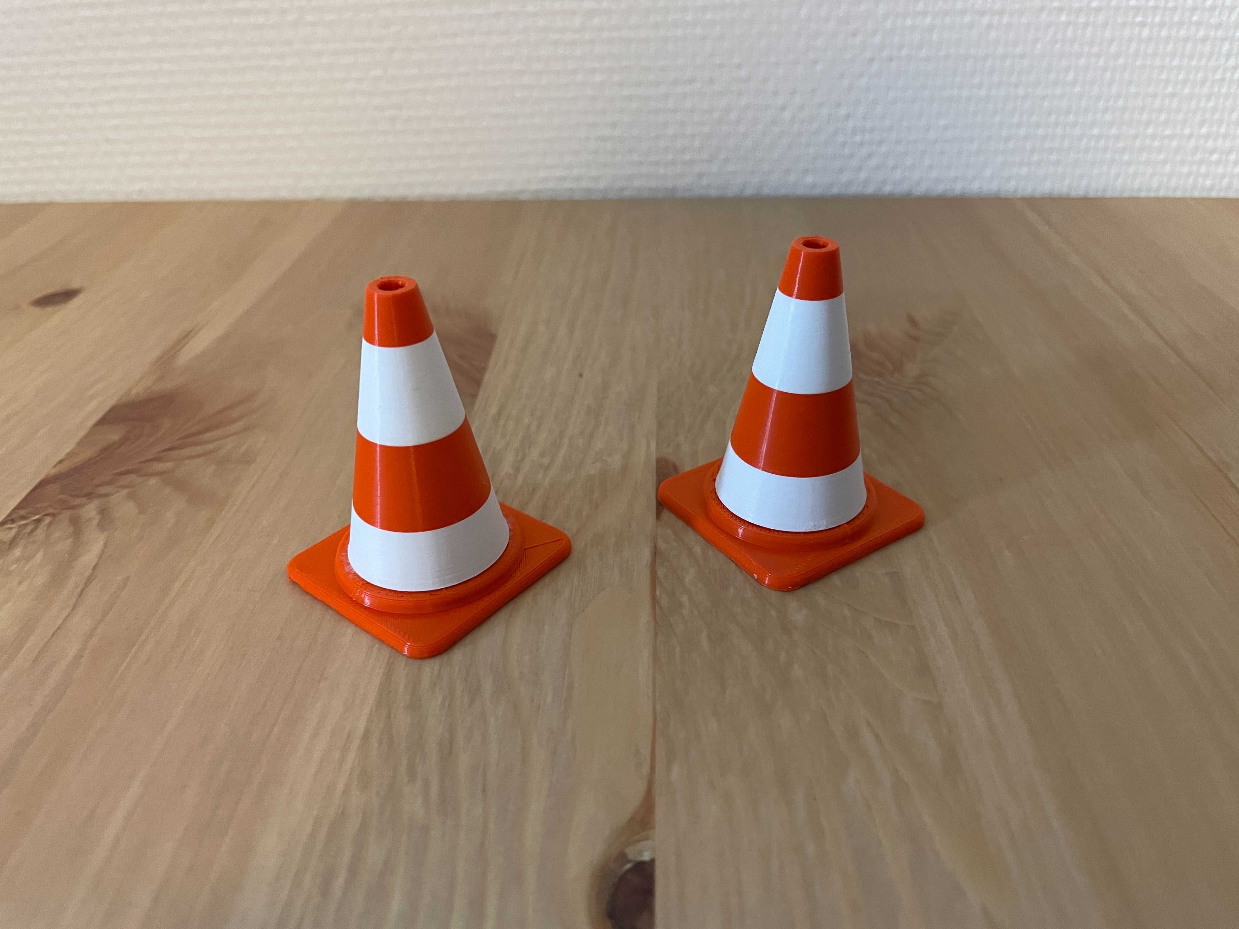 4x pachołek drogowy do samochodów RC