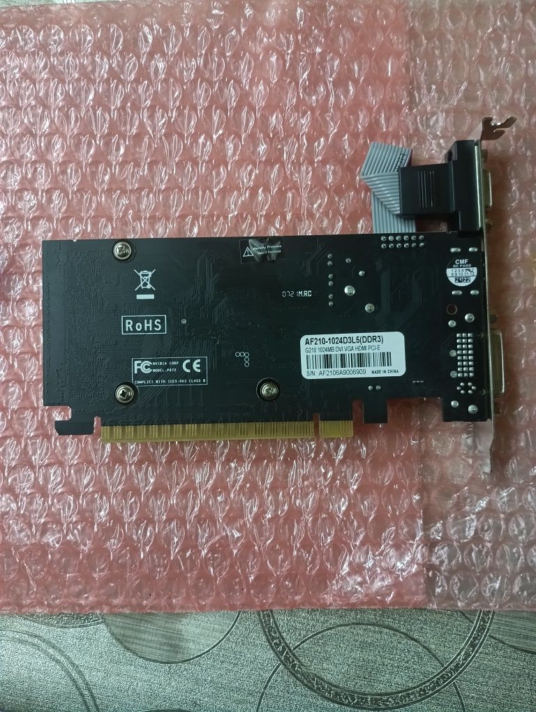 Placa Gráfica PCIe 1GB AFOX Geforce GF210 DDR3