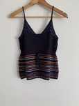 Top Azul Stradivarius