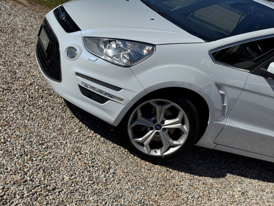 Ford S-Max Biała Perła*Niski przebieg*Manual*Ksenon*Wentylowane skóry*