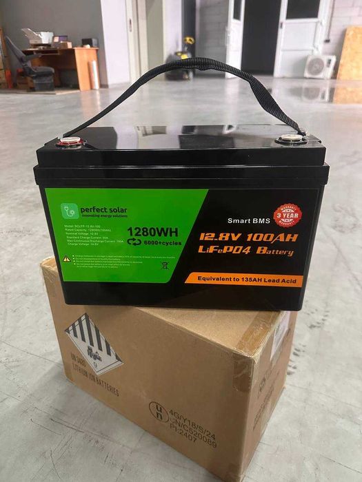 Акумулятор LiFePO4 12.8V/100Ah ОПТ Роздріб