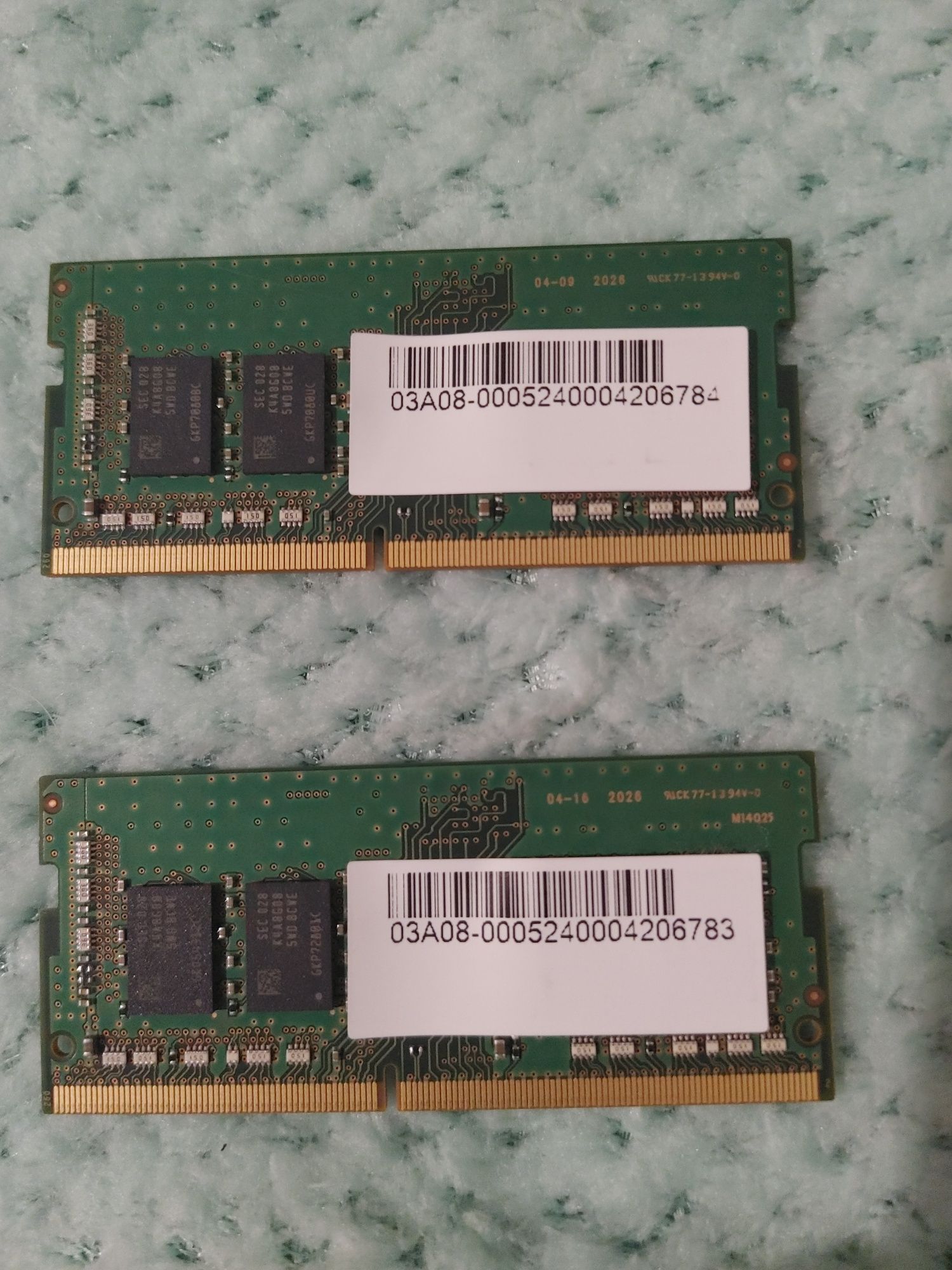 Samsung 2x8 DDR 4 3200MHz