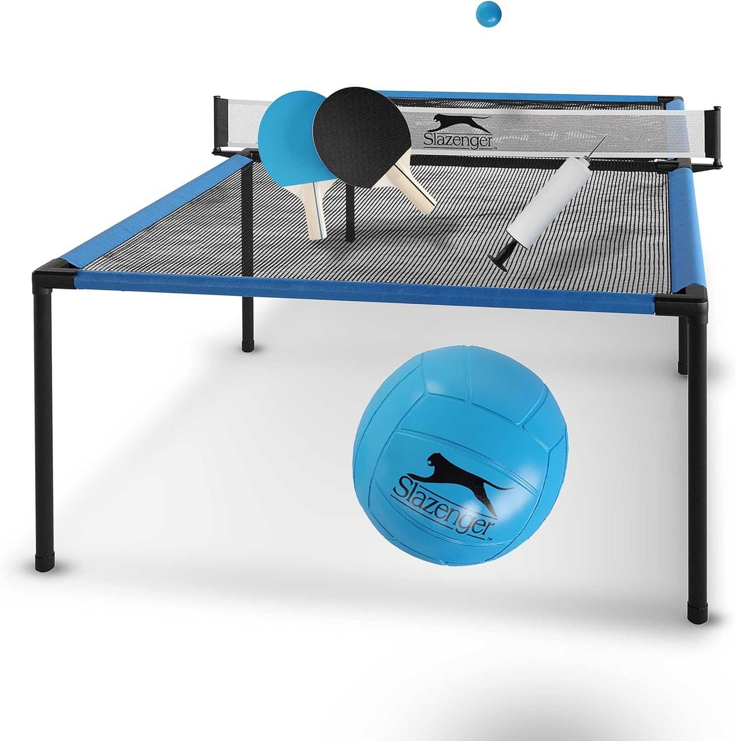 Mesa de ping pong ténis de mesa multiusos + acessórios -240x120x63,5cm