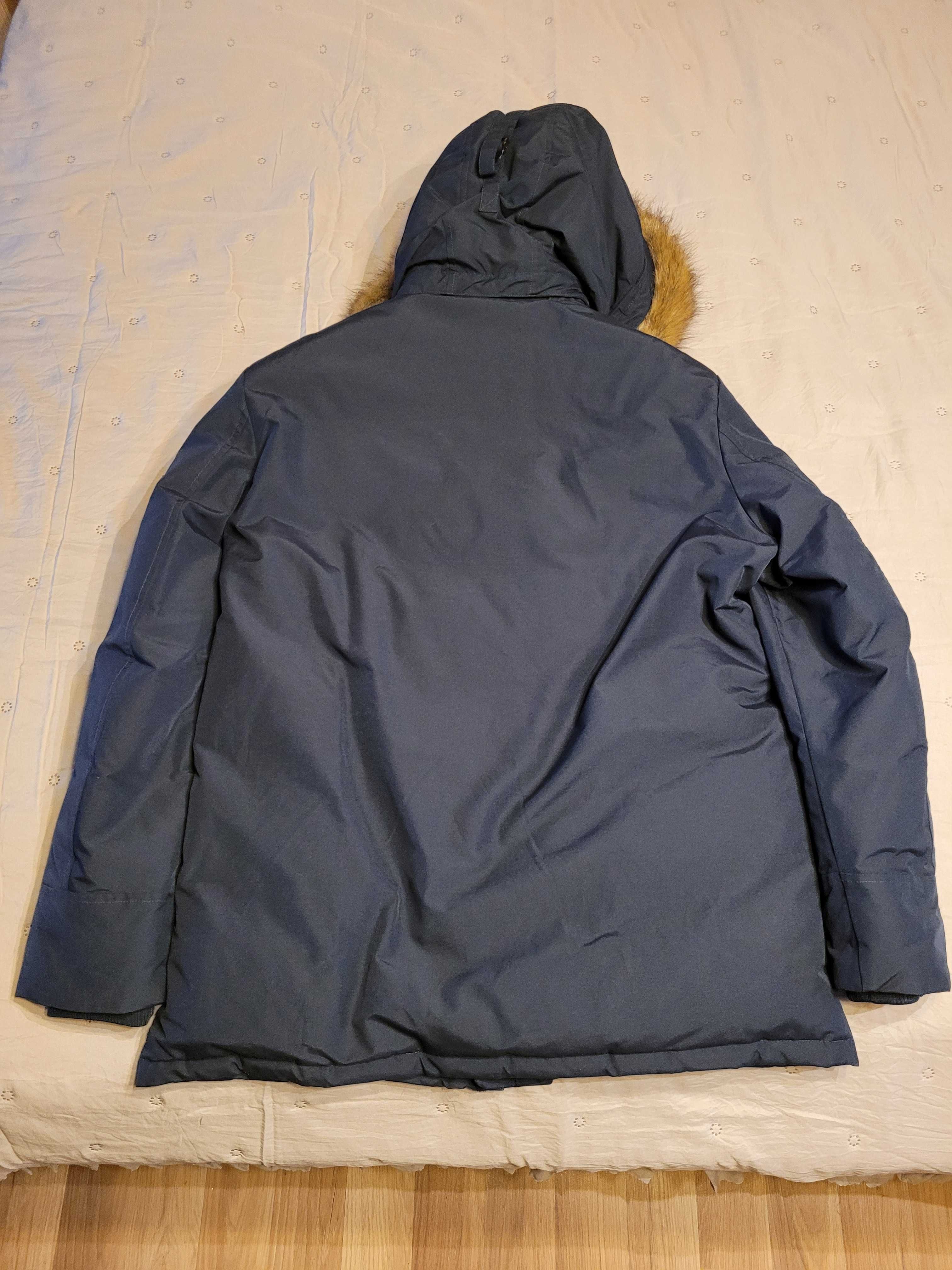 Kurtka puchowa Tommy Hilfiger granatowa XXL nowa