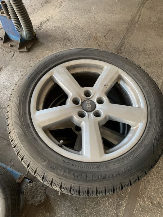 Діски з зимовою резиною на ауді