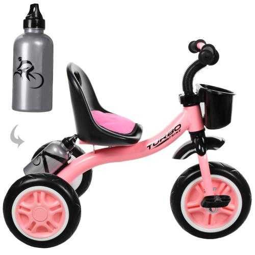 Детский трехколесный велосипед Turbo Trike M 3197 бутылочка корзинка