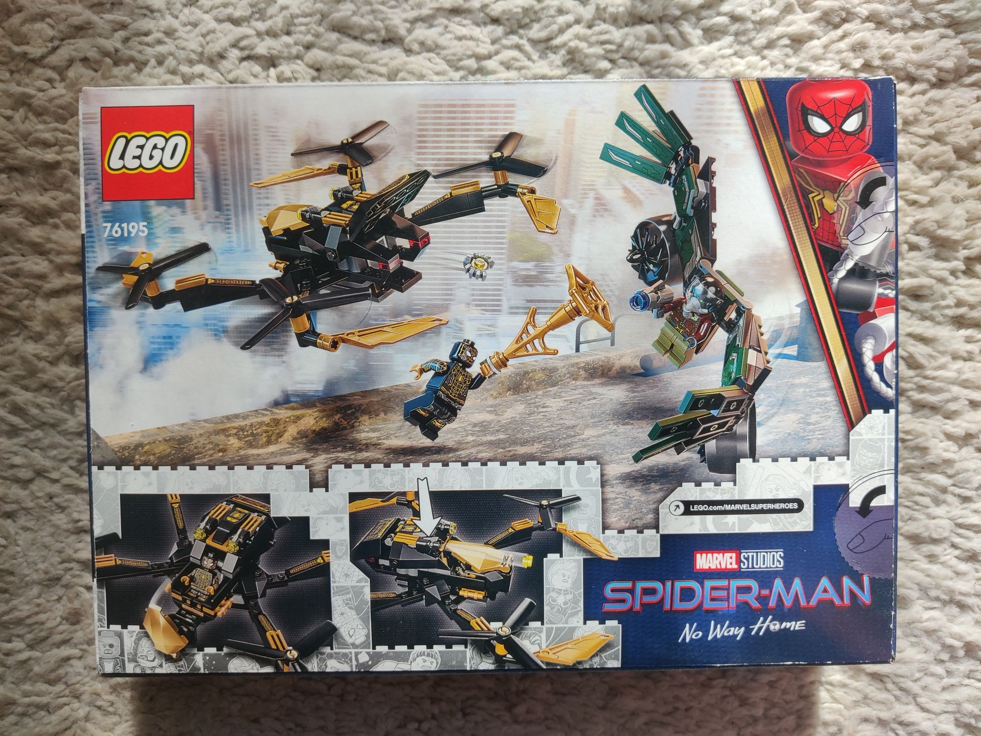 Lego Marvel Super Heroes 76195 Bojowy dron Spider-Mana