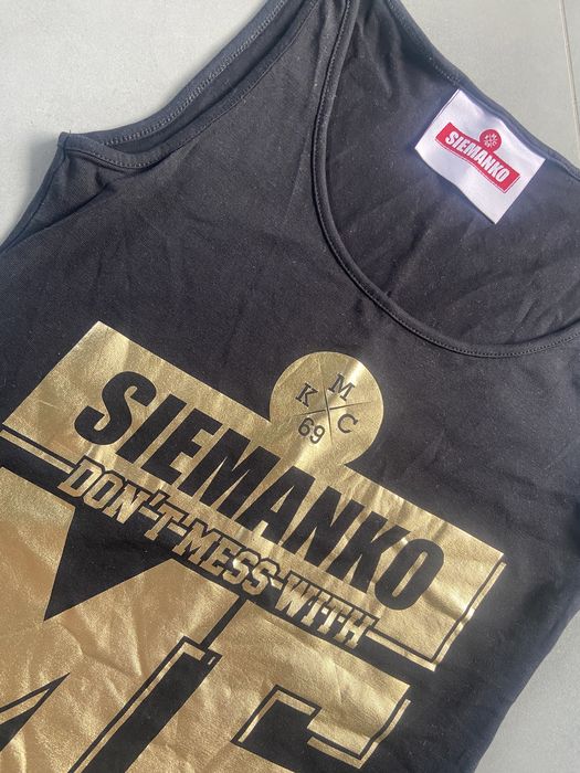 Koszulka Siemanko czarno złota