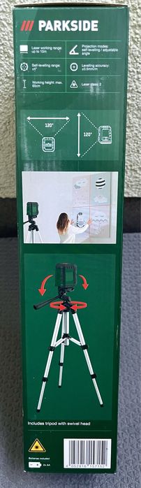 Лазерний рівень, уровень PARKSIDE PKLL 10 B4